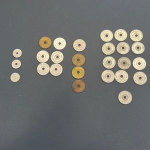 Tax and Assistance Tokens from around 1935